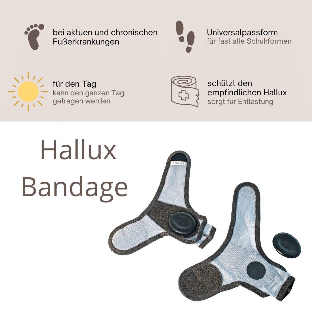 Hallux-Bandage mit Ballenschutz (verstellbar)